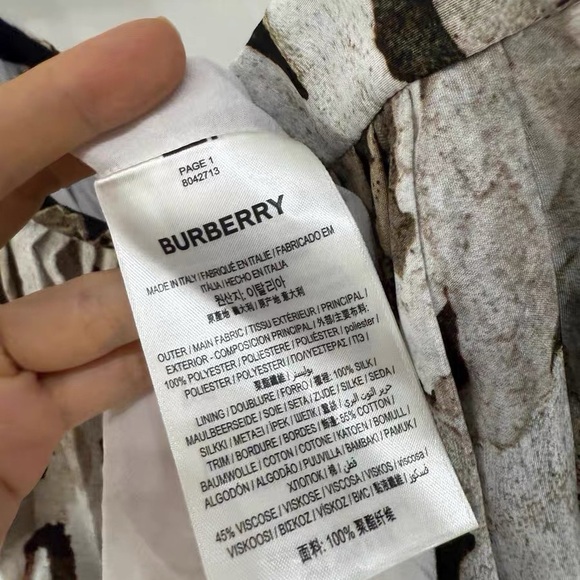 🚩steal authentic Burberry Camouflage Mini Skirt - Picture 5 of 7